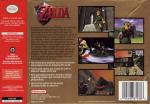 Legend of Zelda, The - Ocarina of Time (Collector's Edition) Box Art Back